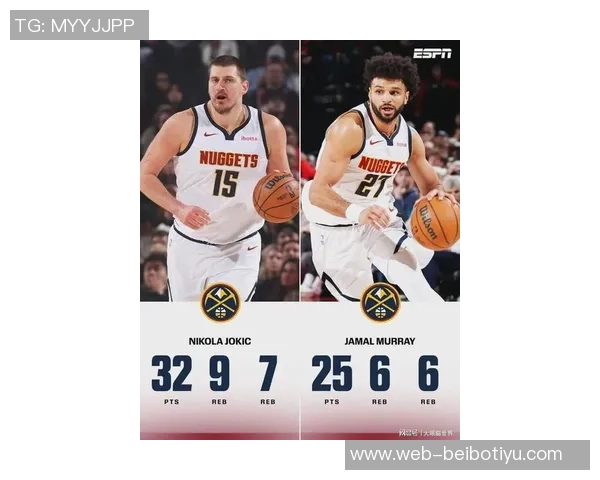 沃特森成为约基奇第三位周最佳队友前两位分别是米尔萨普和穆雷